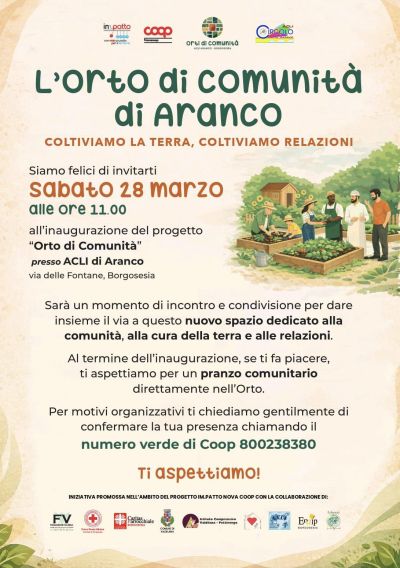 L'ORTO DI COMUNITA' DI ARANCO - BORGOSESIA (VC)