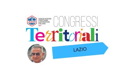 LAZIO: GRAZIANO SCIARRA CONFERMATO PRESIDENTE REGIONALE DELLE ACLI