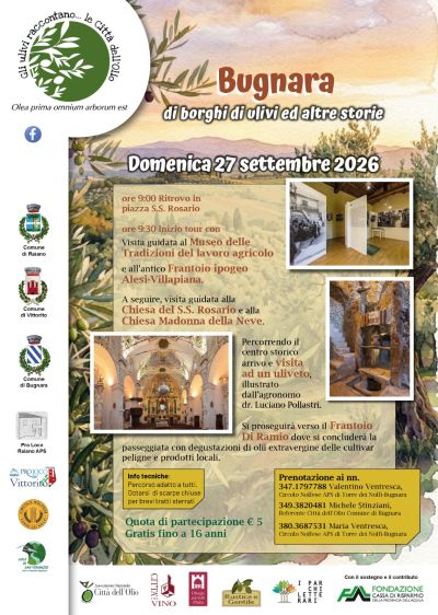 BUGNARA DI BORGHI DI ULIVI E ALTRE STORIE - L'AQUILA - CIRCOLO ACLI NOLFESE APS (AQ)
