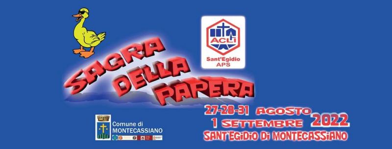Sagra della papera - Circolo Acli Sant'Egidio Montecassino (MC)