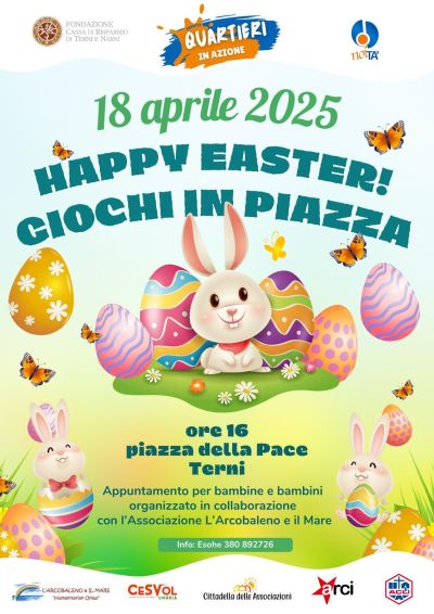 Happy Easter! Giochi in piazza - Acli Terni (TR)