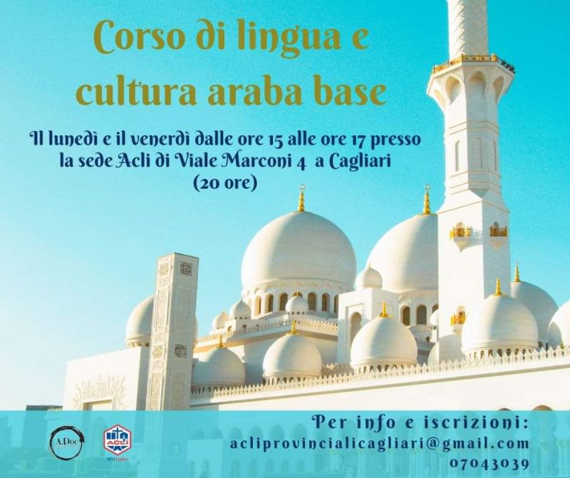 Corso di lingua araba - Acli Cagliari (CA)