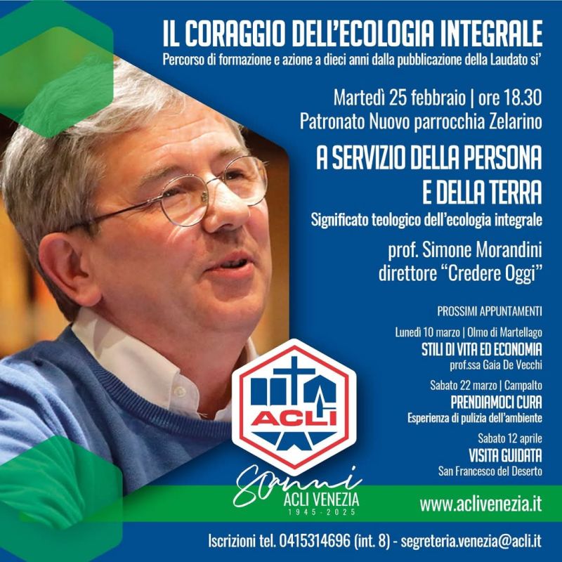 Il coraggio dell'ecologia integrale - Acli Venezia (VE)
