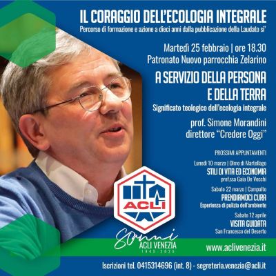 Il coraggio dell'ecologia integrale - Acli Venezia (VE)