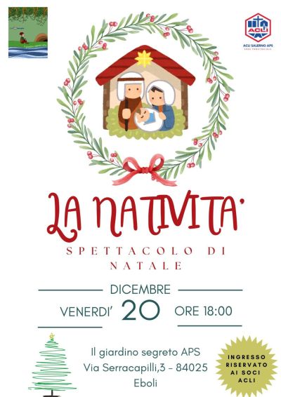 La Natività - Il Giardino Segreto e Acli Salerno (SA)
