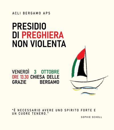 Presidio di preghiera non violenta - Bergamo - Acli Bergamo (BG)