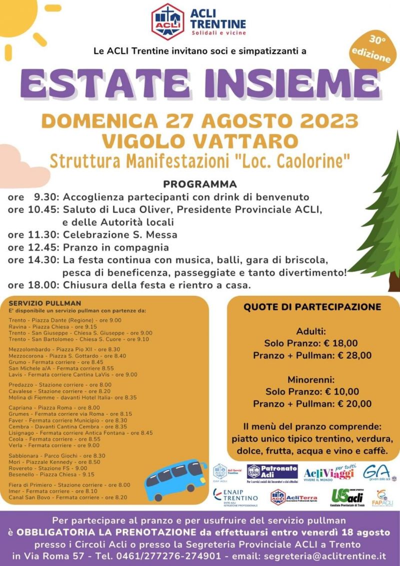 Estate Insieme - Acli Trentine (TN)