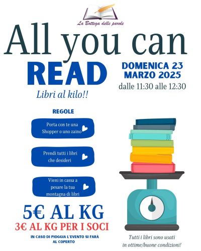 All you can read - La Bottega delle parole affiliata Acli Napoli (NA)