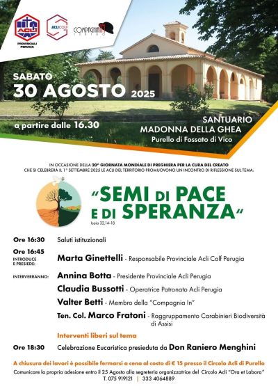 Semi di Pace e di Speranza - Fossato di Vico (PG) - Acli Perugia (PG)