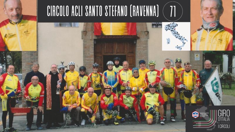 CIRCOLO ACLI SANTO STEFANO (RAVENNA). L’AGGREGAZIONE SU DUE RUOTE: IL GRUPPO CICLISTICO COME ANIMA DEL CIRCOLO E LEVA PER LE INIZIATIVE.