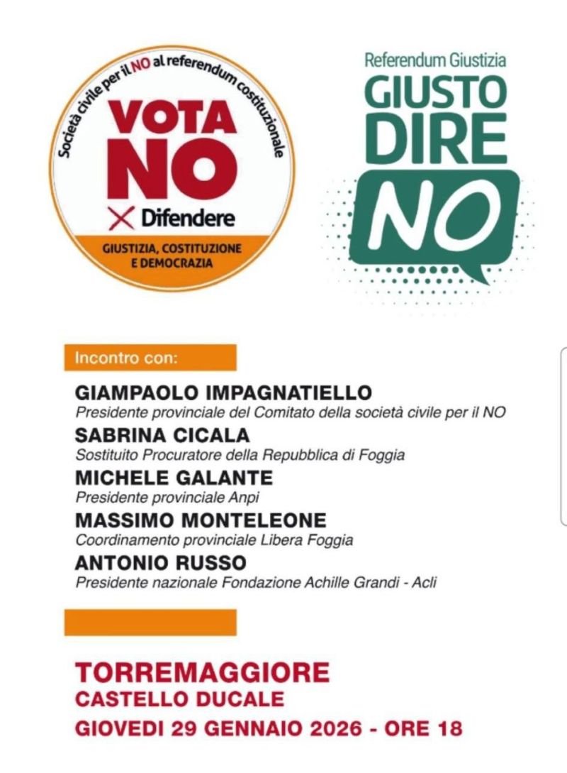 VOTA NO! - TORREMAGGIORE (FG)