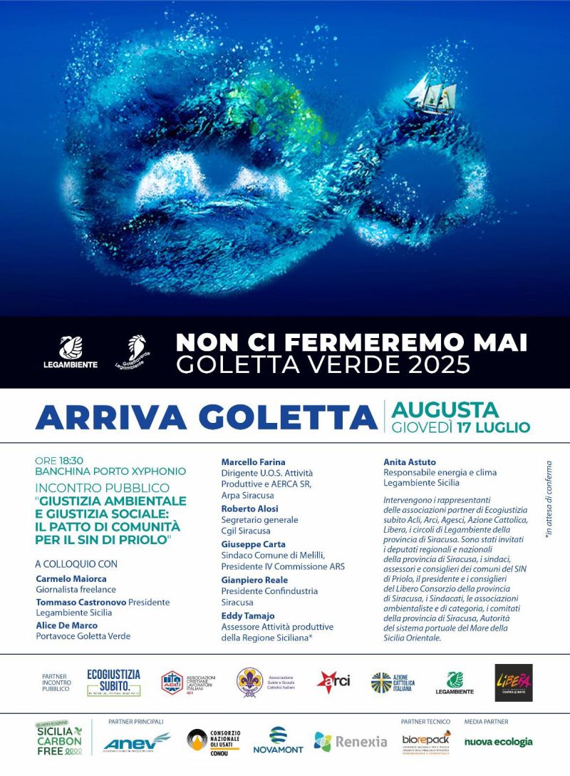 Arriva Goletta - Siracusa - Acli Siracusa (SR)