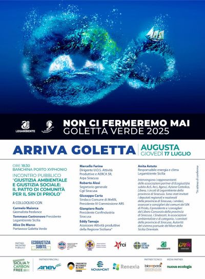 Arriva Goletta - Siracusa - Acli Siracusa (SR)