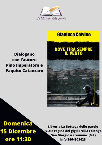 Presentazione del libro "Dove tira sempre il vento" - La Bottega delle parole affiliata Acli Napoli (NA)