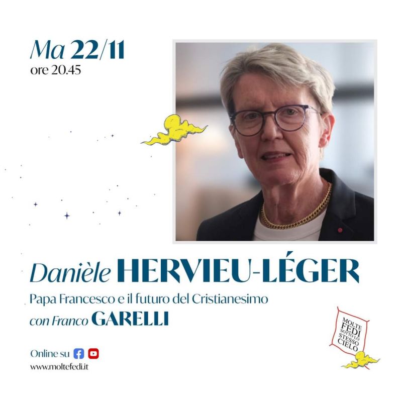 Dialogo tra Daniéle Hervieu-Lèger e Franco Garelli - Acli Bergamo (BG)