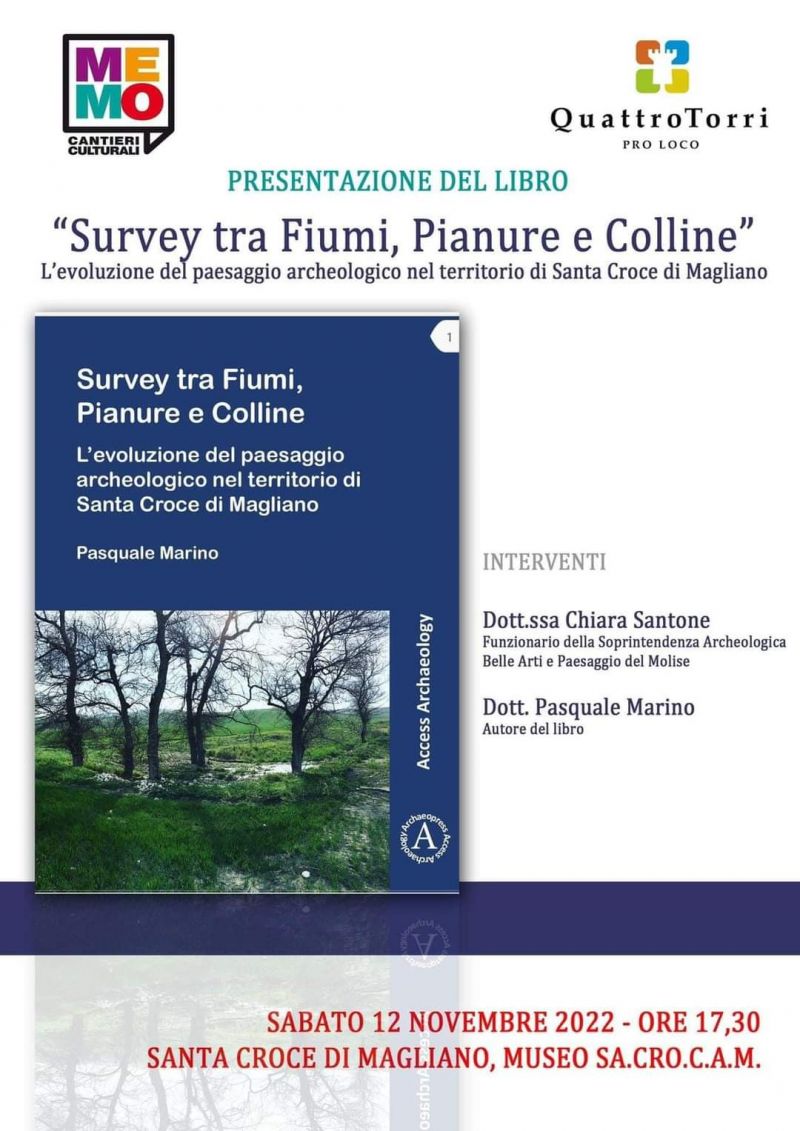 Presentazione del libro "Survey tra Fiumi, Pianure e Colline" - Ass. MeMo Cantieri Culturali aff. Acli (Molise)