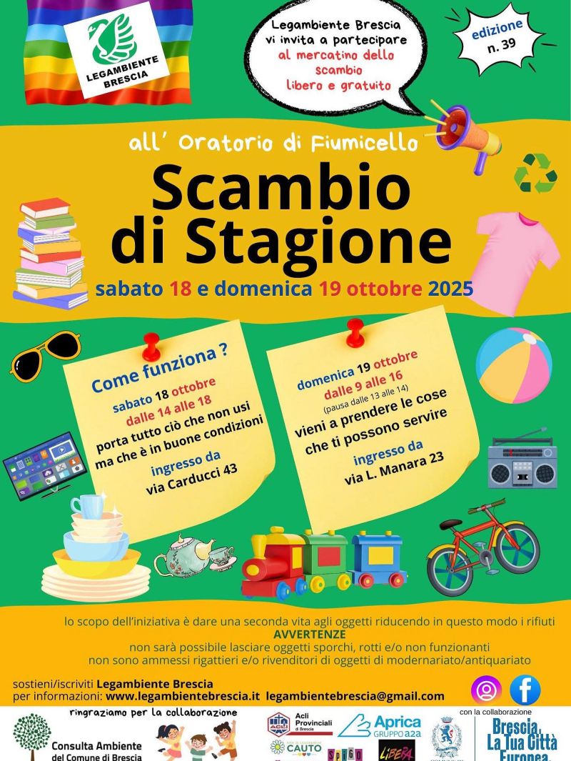 Scambio di Stagione - Brescia - Acli Brescia (BS)
