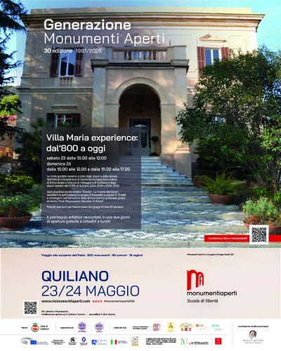 GENERAZIONE MONUMENTI APERTI - QUILIANO (SV)