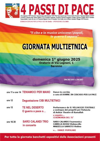 4 passi di pace: Giornata Multietnica - Circolo Acli Uboldo (Uboldo)