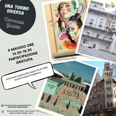 Una Torino Diversa: Murales &amp; Liberty - Enaip Grugliasco (TO)