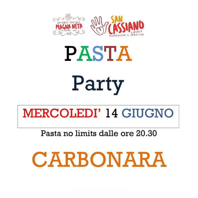 Pasta Party - Osteria Sociale Magna Nela aff. Acli Cuneo (CN)