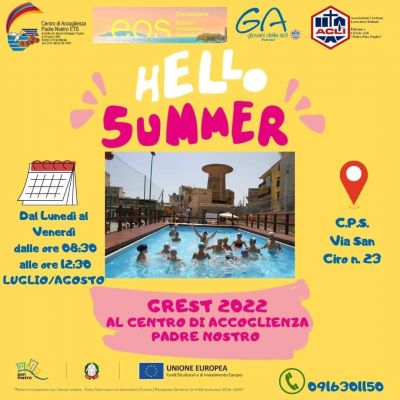 Hello summer - Acli Palermo (PA) e Circolo Acli Padre Puglisi (PA)