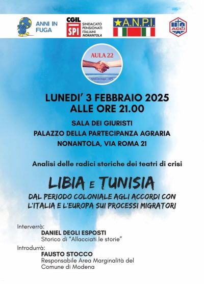 Libia e Tunisia - Anni in Fuga (Modena)