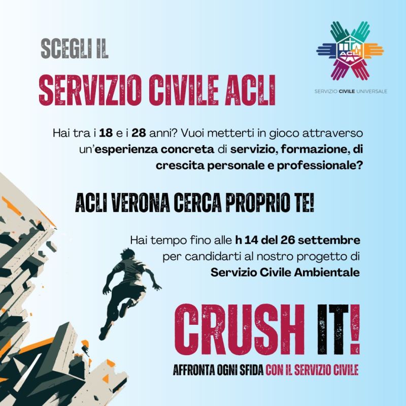 Scegli il Servizio Civile Acli - Acli Verona (VR)