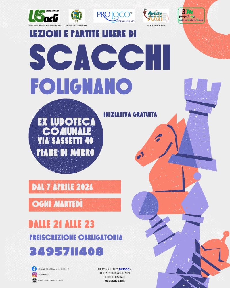 SCACCHI FOLIGNANO