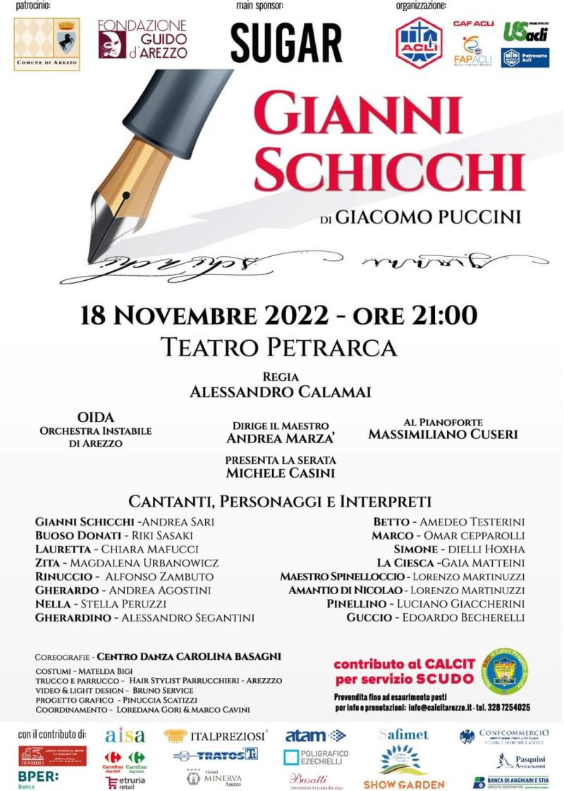 Gianni Schicchi di Giaccomo Puccini - Acli Arezzo (AR)