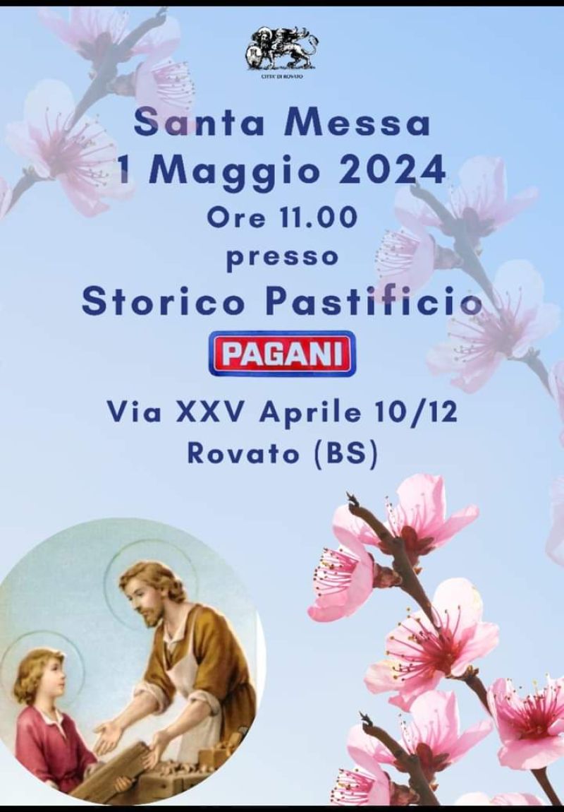 Santa Messa 1 Maggio 2024 - Circolo Acli Rovato (BS)