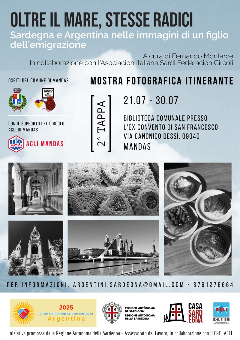 Oltre il Mare, Stesse Radici - Mandas (CA) - Circolo Acli Mandas (CA)