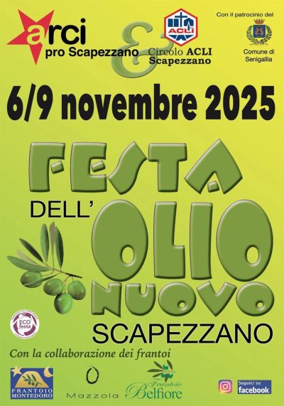 Festa dell'Olio Nuovo - Scapezzano (AN) - Circolo Acli Scapezzano (AN)