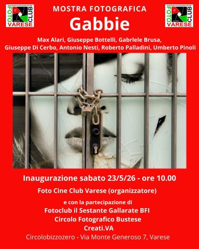 MOSTRA FOTOGRAFICA "GABBIE" - VARESE