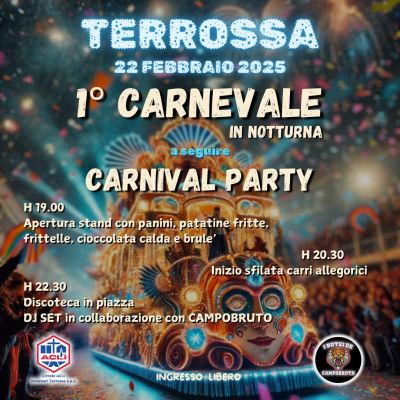 1° Carnevale in Notturna - Circolo Acli Terrossa e Acli verona (VR)