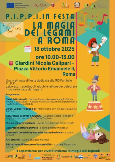 P.I.P.P.I. In Festa: La Magia dei Legami a Roma - Roma - Acli Roma (RM)