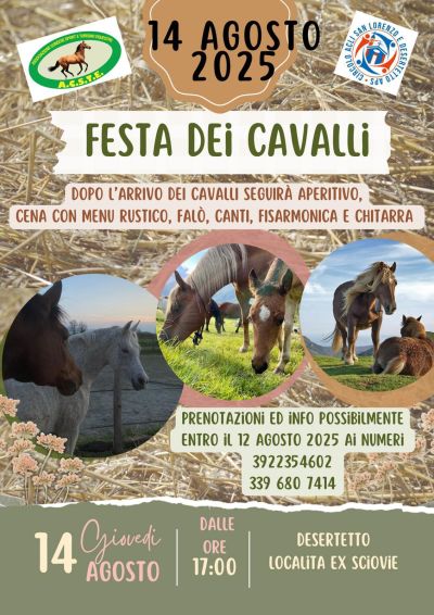 Festa dei Cavalli - Desertetto (CN) - Circolo Acli San Lorenzo e Desertetto (CN)