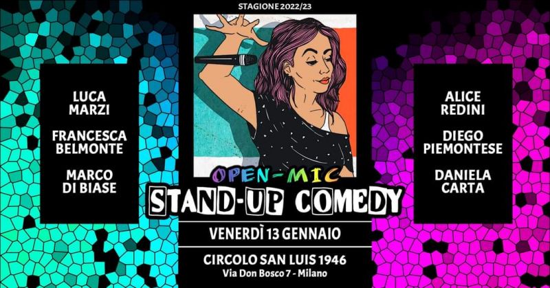 Open Mic: Stand-Up Comedy - Circolo Acli San Luis 1946 (MI)