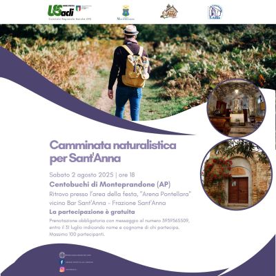 Camminata naturalistica per Sant'Anna - Monteprandone (AP) - US Acli Marche