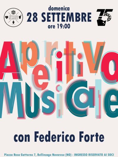 Aperitivo Musicale - Bellinzago (NO) - Circolo Acli Bellinzago (NO)