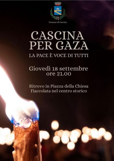 Cascina per Gaza - Cascina (PI) - Circolo Acli Cascina (PI)