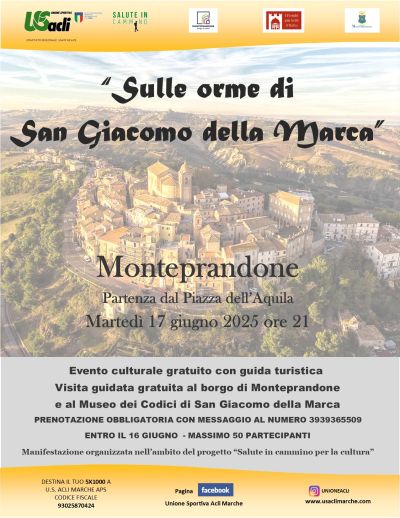 Sulle orme di San Giacomo della Marca - Ascoli Piceno - US Acli Marche