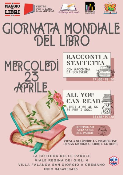 Giornata Mondiale del Libro - La Bottega delle parole e Acli Napoli (NA)