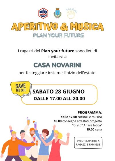 Aperitivo &amp; Musica: Plan Your Future - San Giovanni Lupatoto (VR) - Circolo Acli il Lato Positivo (VR)