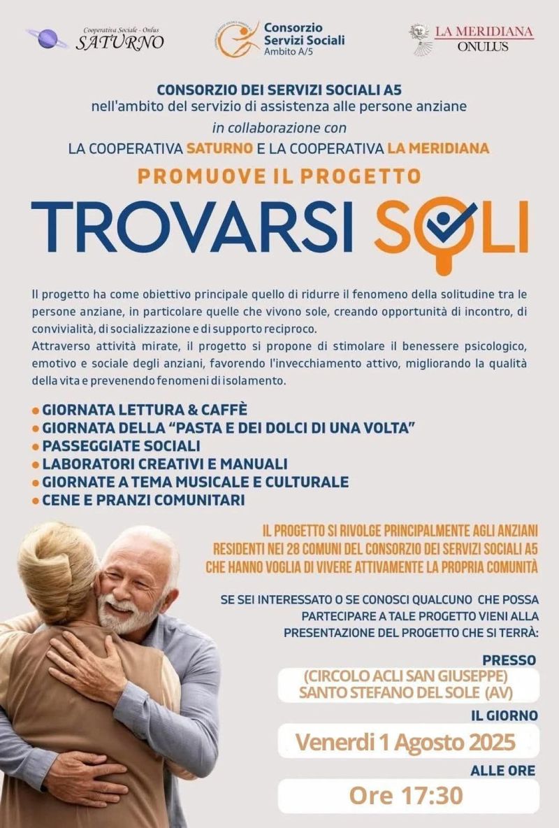 Trovarsi Soli - Santo Stefano del Sole (AV) - Circolo Acli San Giuseppe (AV)