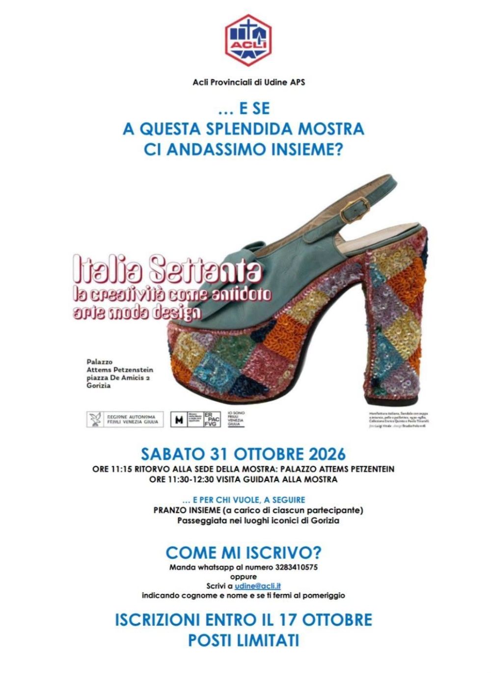 ITALIA SETTANTA - GORIZIA - ACLI UDINE
