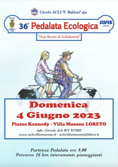 36ª Pedalata Ecologica - Circolo Acli &quot;F. Baldoni&quot; (AN)