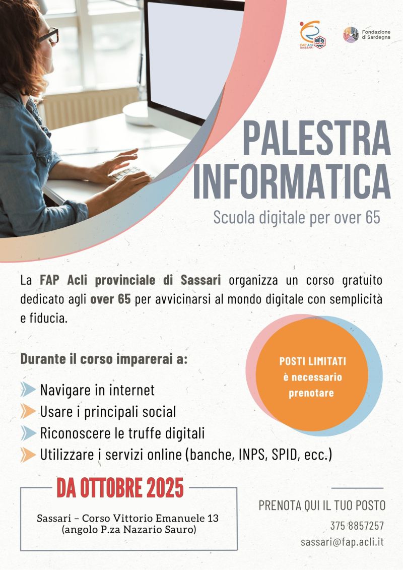 Palestra Informatica - Sassari - FAP Acli Sassari (SS)