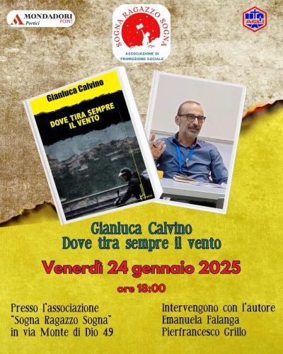 Presentazione libro "Dove tira sempre il vento" - Circolo Acli Sogna Ragazzo Sogna (NA)