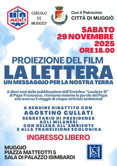 Proiezione film "La lettera" - Muggiò (MI) - Circolo Acli Muggiò (MI)